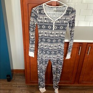 PINK Victoria Secret Onesie Pajamas